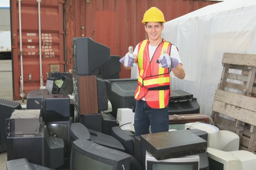 Unwanted furniture being disposed of responsibly in Downham