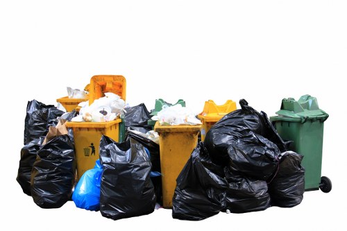 Commercial waste disposal services in Downham business district