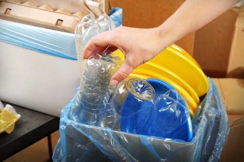 Eco-friendly disposal methods during flat clearance
